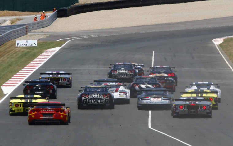 Chevrolet Corvette C6 Z06 Race Scene Picture